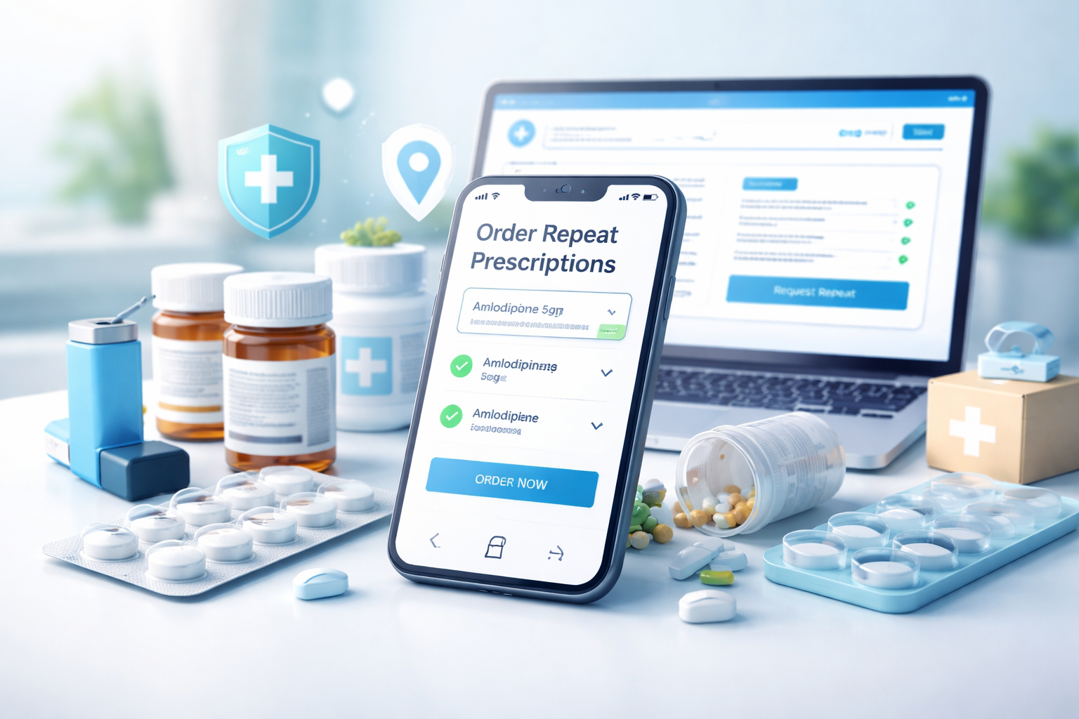 order repeat prescriptions