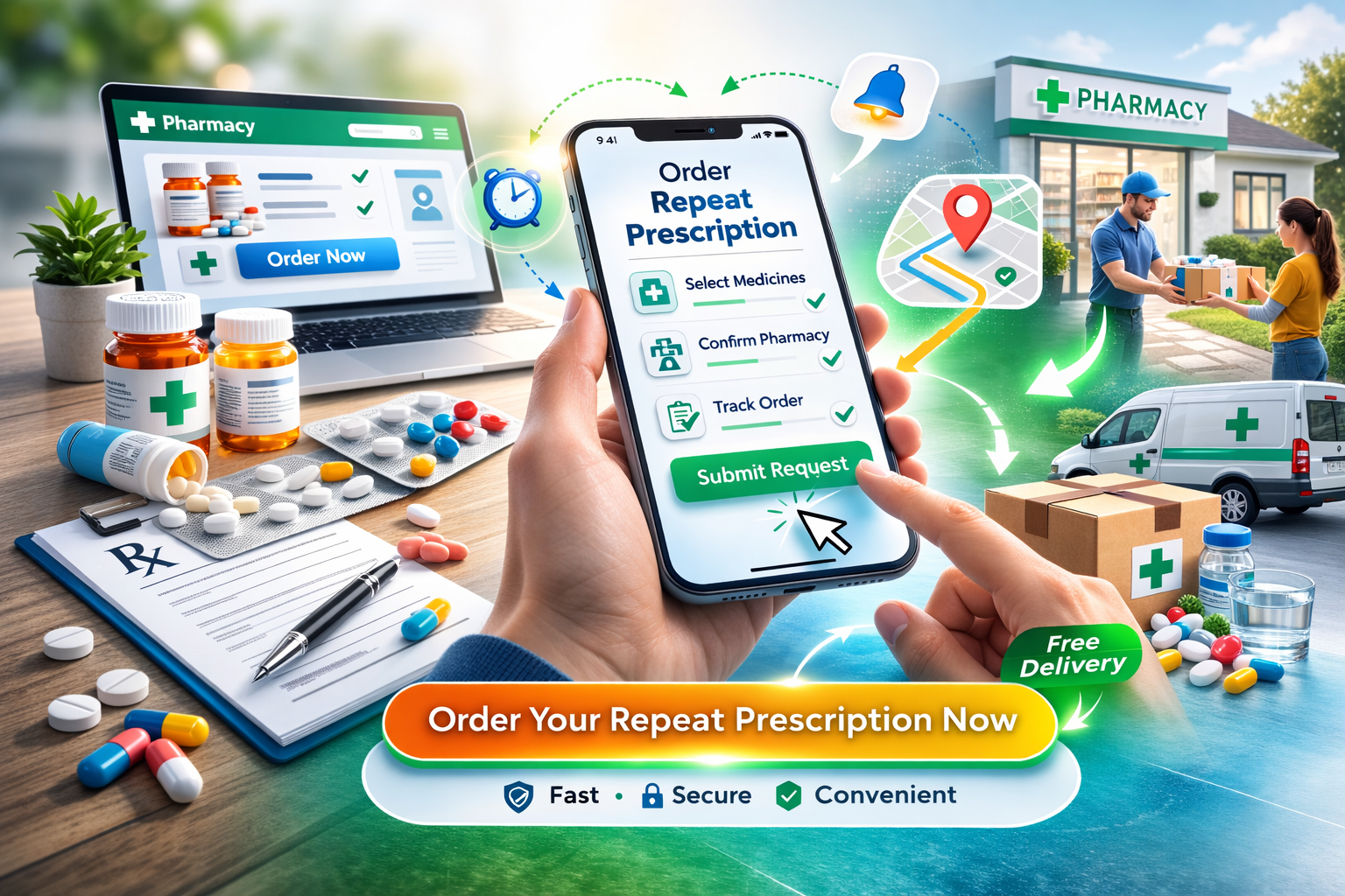 order repeat prescriptions